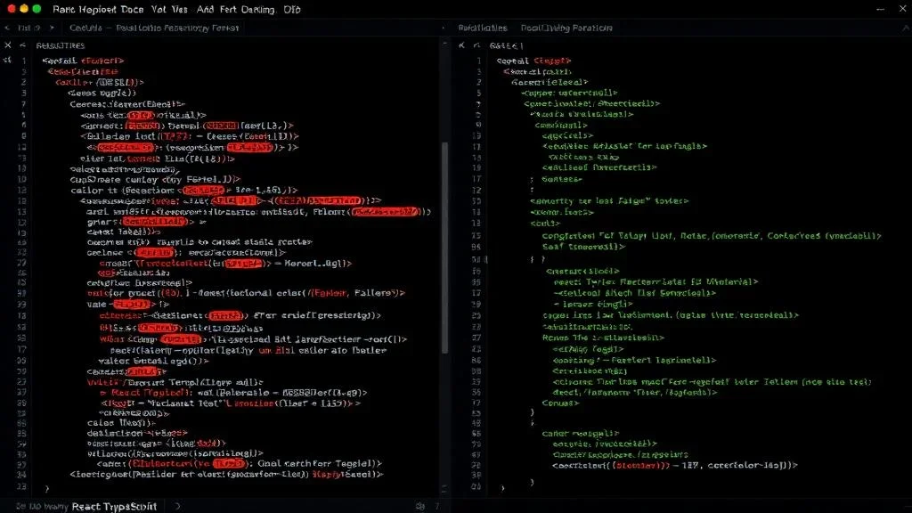 Vue de refactoring de code